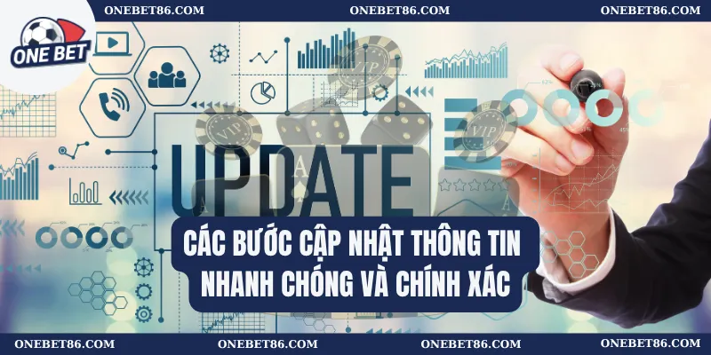 Các bước cập nhật thông tin nhanh chóng và chính xác