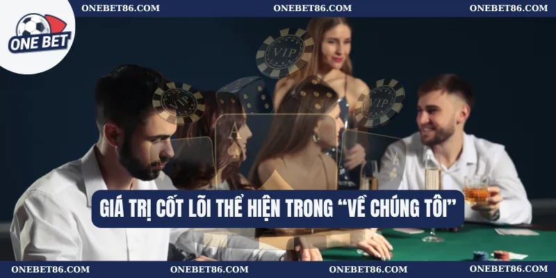 Về chúng tôi 2 Giá trị cốt lõi thể hiện trong “Về chúng tôi”